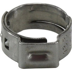 16700024 - Gapless Ear Clamp, 13/16 in, 0.701 in Min, 0.827 in Max, 7 mm Band Width