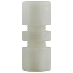 17064N - Durable Nylon Union - 1/4-in Compression x 1/4-in Compression Connections
