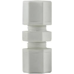 17066P - 3/8-in Compression Union Fitting, Polypropylene, 9/16-24 Thread
