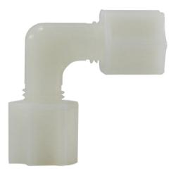 17126N - 90-Degree Nylon Union Elbow Fitting - 3/8 in Compression x 3/8 in Compression