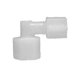 17254P - Polypropylene 90-Degree Elbow Fitting - 1/4-in Compression x 1/4-in Female NPT