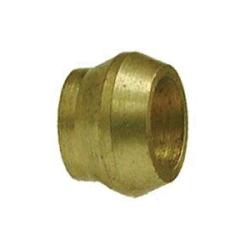 18028 - 1/4 in Brass Plug Compression Fitting, 0.3 in Length, 0.34 in Width, 300 psi Rating