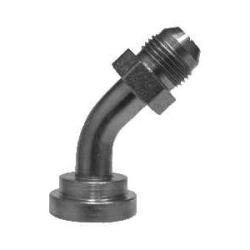 18031212 - 45-Degree Elbow, 3/4-in Male JIC to 3/4-in Code 62 Flange, Steel, 6000 psi