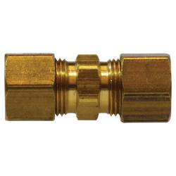 18066L - 3/8-in x 3/8-in Brass Light Pattern Union Fitting, 200 psi, Hex Size 0.56 in