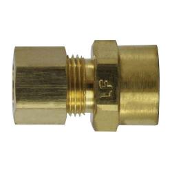 700086-0410 - Lead-Free Brass Sweat Adapter, 1/4 in Compression to 5/8 in Sweat