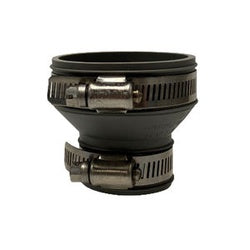 195520 - 1-1/2 in x 1-1/4 in Rubber Flexible Drain and Trap Coupling