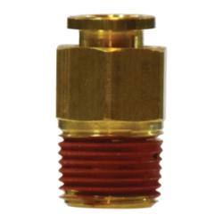 20054A - 1/4 in Push-to-Connect to 1/8 in Male NPT Brass Adapter