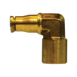 20090 - 1/4-in Push-to-Connect x 1/4-in Female NPT Brass 90-Degree Elbow