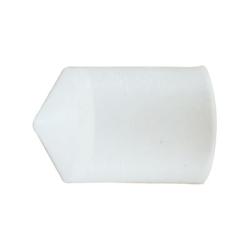 20201 - 1/4 in OD Poly-Flo Cap Fitting, 3/8-24 Thread, Durable Plastic, 150 psi