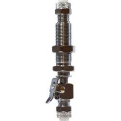 20401 - 1/4 in OD Brass Single End Shut-off Connector with 3/8-24 Thread Size