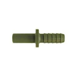 20863P - Polypropylene Adapter, 3/8 in Push-On to 1/2 in Hose Barbed Fitting