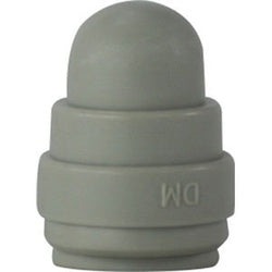 20925P - 1/4 in Polypropylene Tube End Stop Fitting, 170 psi Pressure Rating