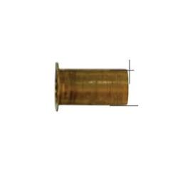 22010-100 - 1/4 in Compression Brass Sleeve Insert, 0.5 in Length, 300 psi Pressure Rating