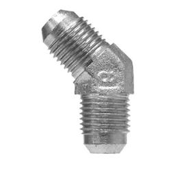 25046 - 3/8-in Male JIC Steel 45-Degree Union Elbow Fitting, 5000 psi Max Pressure