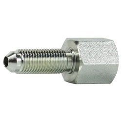 270544 - 1/4 in MJIC x 1/4 in FIP Steel Bulkhead Connector, 5000 psi, 375°F Max Temperature