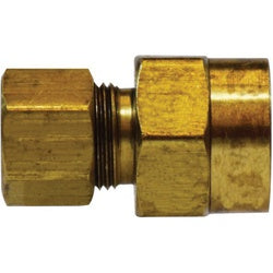 27145 - 1/4 in Compression to 1/8 in FIP Brass Adapter with 27003 Self-Align Sleeve