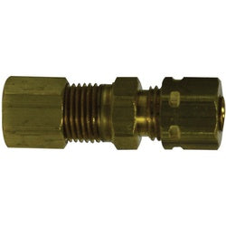 27189 - Brass Adapter with Self-Align Sleeve, 3/8 in Compression x 3/8 in MIP