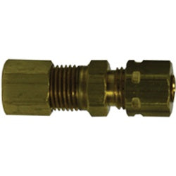 27193 - Brass Adapter 1/2 in Compression to 1/4 in MIP with Self-Align Sleeve