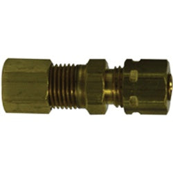 27194 - Brass Adapter 1/2 in Compression to 3/8 in MIP with 27006 Self-Align Sleeve