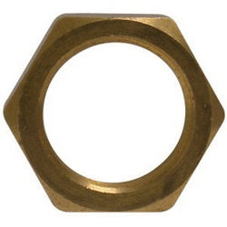 28304J - 1-1/8-14 UNS Brass Jam Nut for Reliable Fitting
