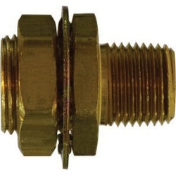 28318 - 3/8-in FIP x 1/2-in MIP Brass Coupling for Plumbing Applications