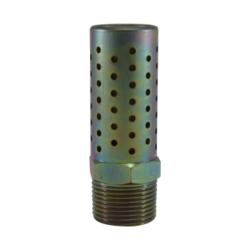 28375 - 3/8 in MPT High Flow Steel Muffler, 300 psi, 35-160°F Temperature Range