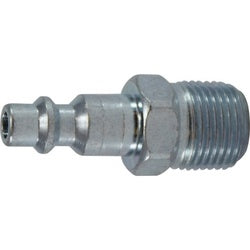 28546 - 1/4-in Male NPT Steel Plug Fitting - Industrial Interchange with 250 psi Maximum Pressure