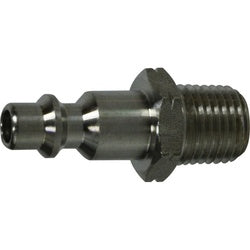 28546SS - 1/4 in Male NPT 303 Stainless Steel Industrial Interchange Plug