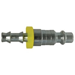 28561 - 3/8 in Steel Barbed Push-On Industrial Interchange Plug Fitting, 250 psi Max Pressure