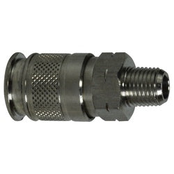 99874SS - Stainless Steel Universal Male Coupler 3/8 in x 1/2 in NPT Connection