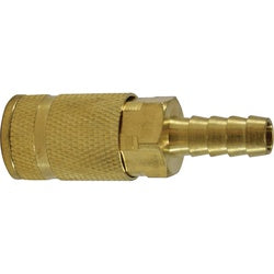 28603 - 1/4-in Brass ARO 210 Interchange Hose Barb Coupler with 3/8-in Connection