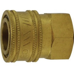 28673 - 3/4 in FPT Brass High Flow Coupler for Plumbing Applications