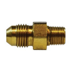 28719 - 1-5/16 in Male JIC to 3/4 in MIP Brass Straight Adapter, 2.06 in Long