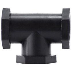 28749P - 3 in x 3 in x 3 in Polypropylene Tee Fitting with Female Pipe Threads