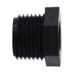 28811P - Polypropylene Pipe Bushing 1/2 in MPT x 1/8 in FPT