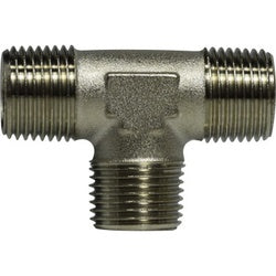 28928 - Brass Tee Fitting, 3/4-in Male BSPT x 3/4-in Male BSPT x 3/4-in Male BSPT