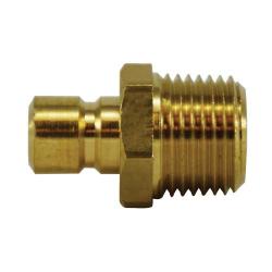 29902 - 1/4-in Brass Male Pipe Plug with 3/8-in NPT Connection for Hydraulic Systems