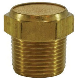 300002 - 1/4 in Brass Breather Vent with MPT Connection, Max Pressure 150 psi