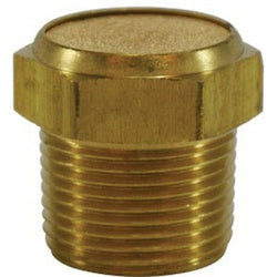 300008 - 1 in MPT Brass Breather Vent for Pressure Equalization 150 psi