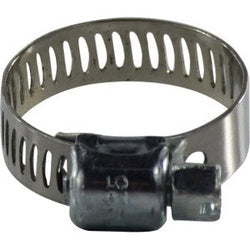 300010 - Miniature Carbon Steel Worm Gear Clamp - 1/2 in to 1-1/16 in Clamp Diameter, 5/16 in Width