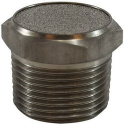 300015 - 1/4 in Male Pipe Thread Breather Vent - 303 Stainless Steel, 150 psi, 35-390°F