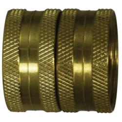 707403-12 - 3/4-in FGH x 3/4-in FGH Lead-Free Brass Swivel Adapter