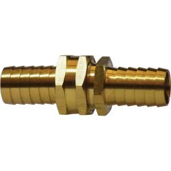 707042-10 - 5/8 in Hose Barbed Brass Coupling Set for Garden Hoses