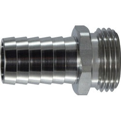 30042SS - 3/4-in Hose Barbed x 3/4-in MGH Stainless Steel Swivel Adapter