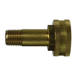 30049LF - 3/4 in FGH x 1/2 in MNPTF Lead-Free Brass Swivel Adapter