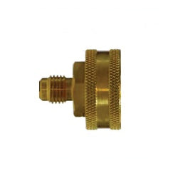 30138LF - 3/8 in Male SAE Flare to 3/4 in Female Garden Hose Lead-Free Brass Swivel Adapter