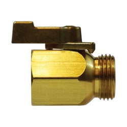 30161 - 3/4 in Brass Garden Hose Ball Valve, 500 psi, Single Handle
