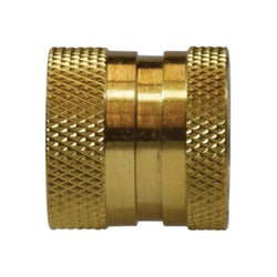 30451 - 3/4-inch Brass Garden Hose Quick Disconnect Female Coupler, 150 psi, 35°F to 100°F