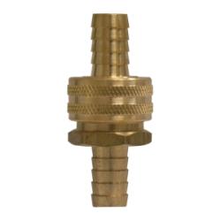 30462 - Brass Coupling Set for Garden Hoses, 5/8 in x 5/8 in Connections