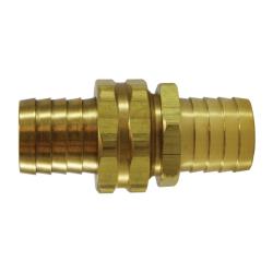 30543 - 1 in NPSM Brass Short Shank Coupling Set for Garden Hoses
